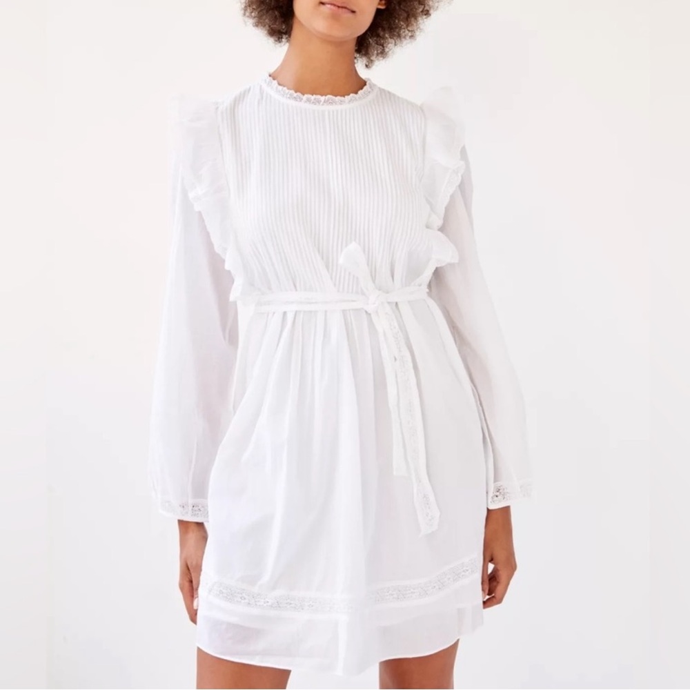 NEW Aritzia Wilfred Elia Dress WHITE